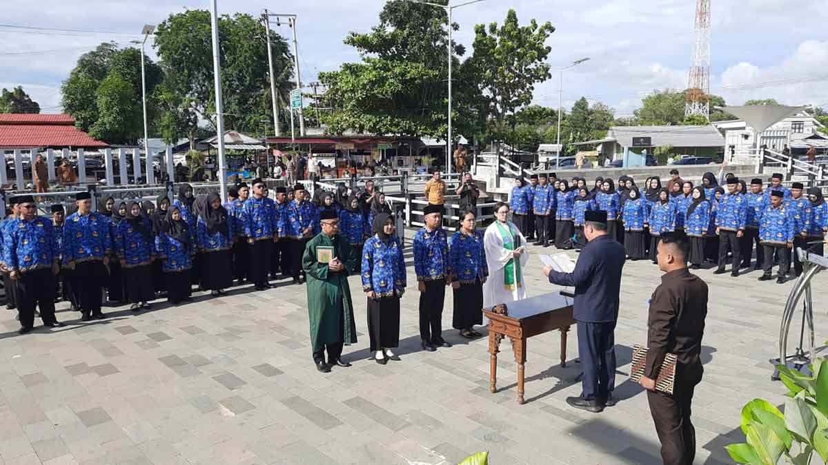 91 PPPK Tahap 2 Belitung Timur Resmi Dilantik, Kontrak Setahun Jadi Ujian Kinerja