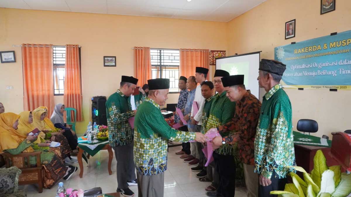 Menjelang Seabad Muhammadiyah Babel, PDM Beltim Susun Program Unggulan