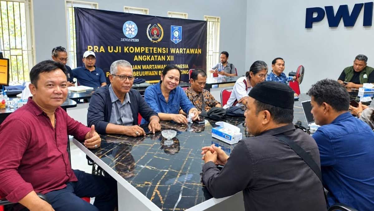 4 Wartawan Belitung Ikuti Pra-UKW PWI Babel 2026, Siap Hadapi Ujian