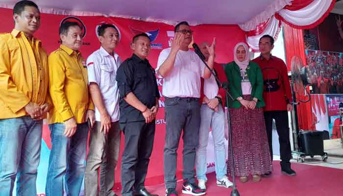 Posko Relawan Ganjar Pranowo di Pulau Belitung Diresmikan, Rudianto Tjen Target Menang 80 Persen