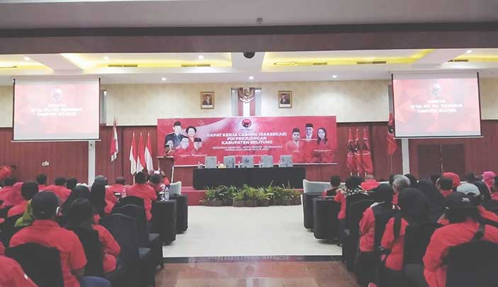 PDI Perjuangan Targetkan Menang, Raih 8 Kursi DPRD Belitung Pada Pemilu 2024