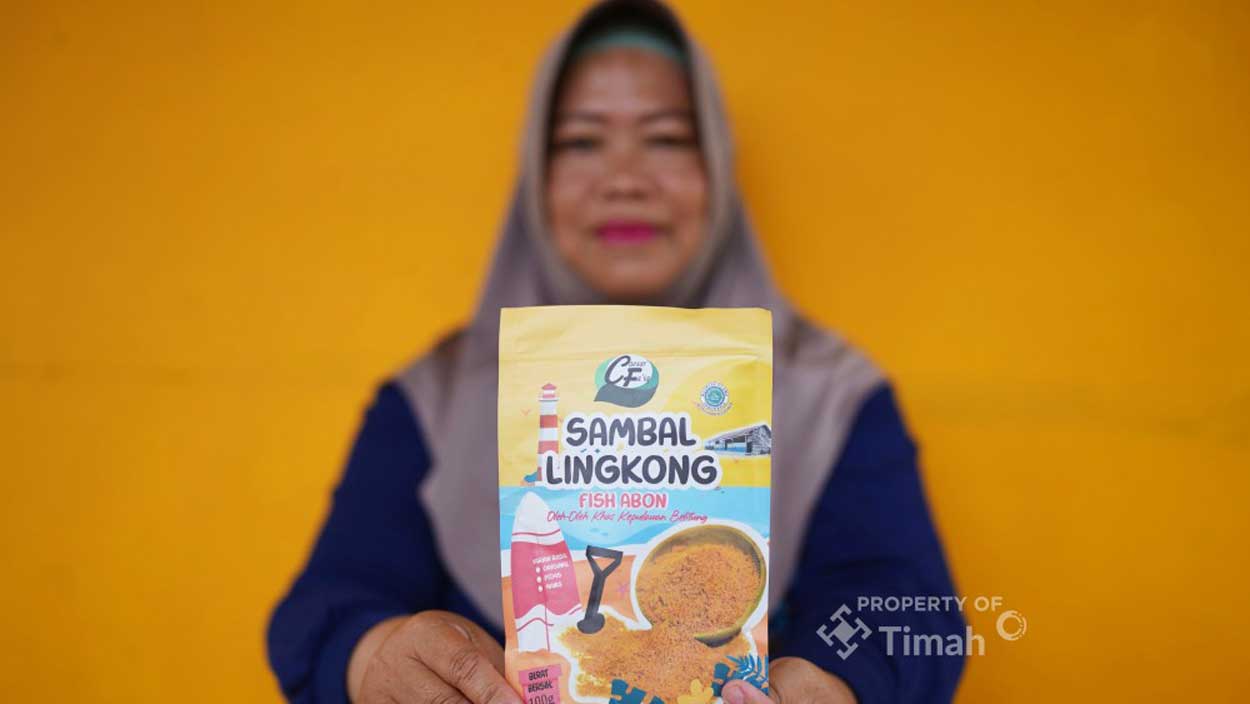 Kisah Pelaku UMKM Belitung, Sundari Sukses Bawa Sambal Lingkong ke Pasar Global