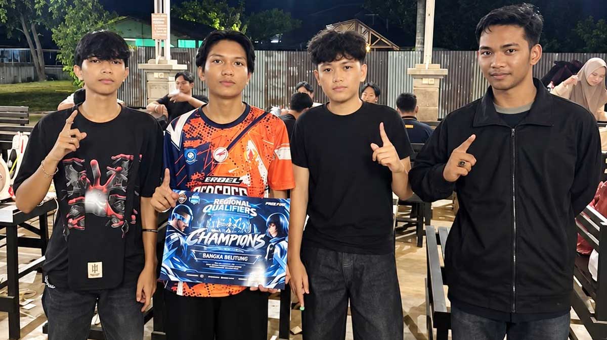 LEXSION BELLVILLE 18 Juara Kualifikasi Free Fire 2026, Wakili Babel ke Sumatra