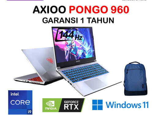 Axioo Pongo 960 dan Pongo 760, Laptop Cocok Untuk Streaming Bikin Kantong Gak Kering