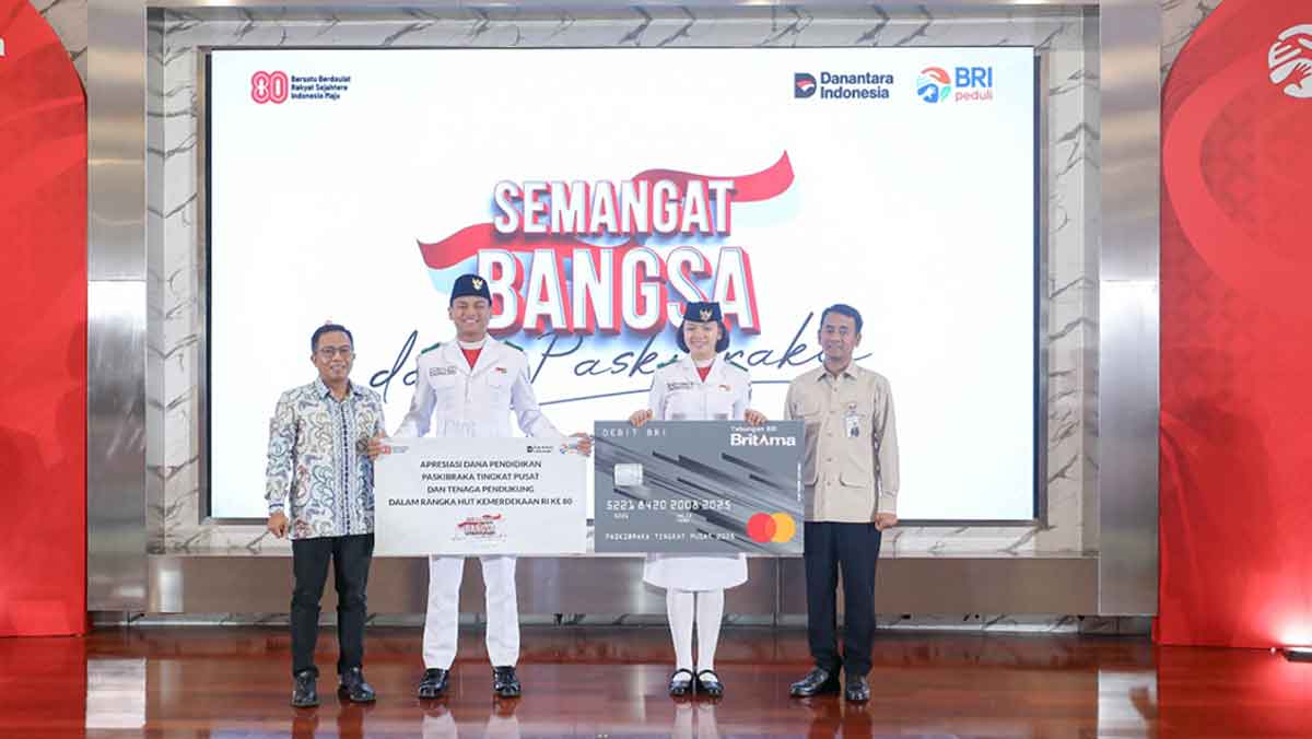BRI Konsisten 15 Tahun Apresiasi Paskibraka Nasional & Tenaga Pendukung, Dorong Semangat Nasionalisme