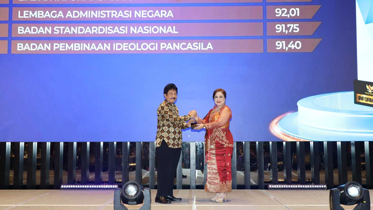 Selamat! Kepala BPIP Terima Penghargaan Keterbukaan Informasi 2024 dari KIP