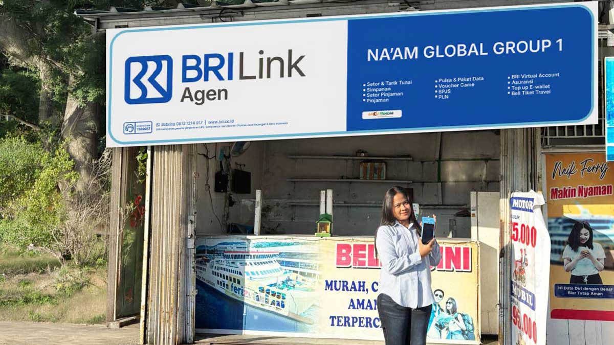 Kisah BRILink Agen Bakauheni, Dari Modal Terbatas Kini Jadi Andalan Transaksi Warga