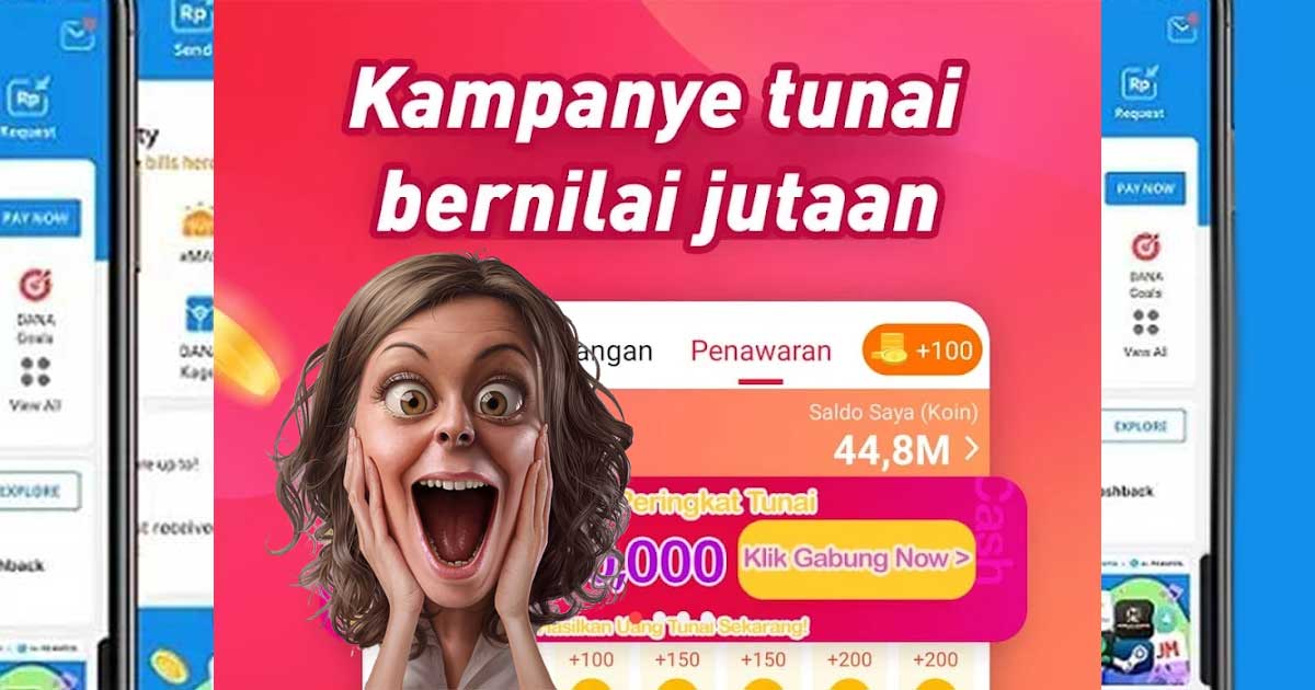 Gratis Rp 200 Ribu Saldo DANA, Tugasnya Cuma Nonton, Tanpa Undang Teman