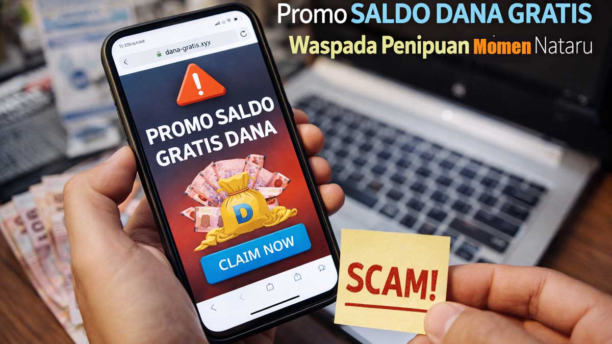 Waspada Promo Palsu Saldo DANA Gratis Momen Nataru, Kenali Ciri dan Cara Aman Klaim