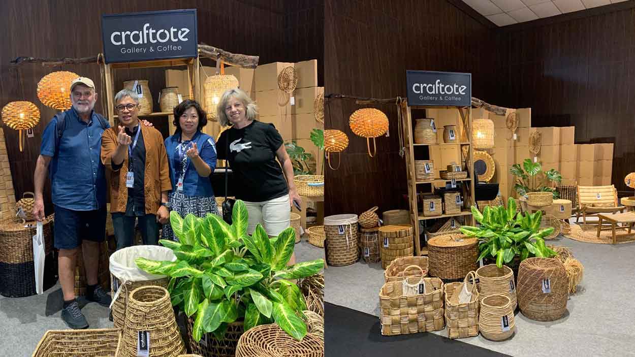 Lewat Pemberdayaan BRI, Couplepreneur Ini Sukses Ekspor Kerajinan 'Craftote' ke Pasar Asia & Amerika