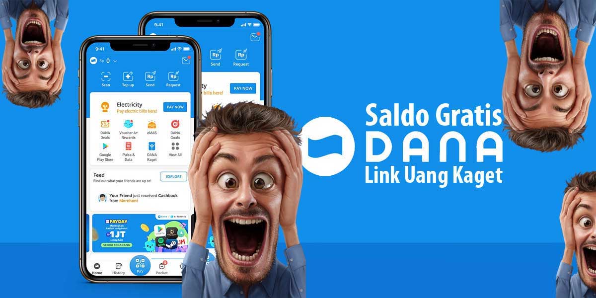 Gercep Link DANA Kaget Hari Ini, Senin 29 Mei 2023, Ada Saldo Gratis Rp 70 Ribu, Klaim Sekarang!