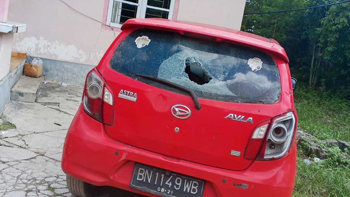 Teror Wartawan di Belitung, Kaca Mobil Dirusak OTK Diduga Terkait Pemberitaan
