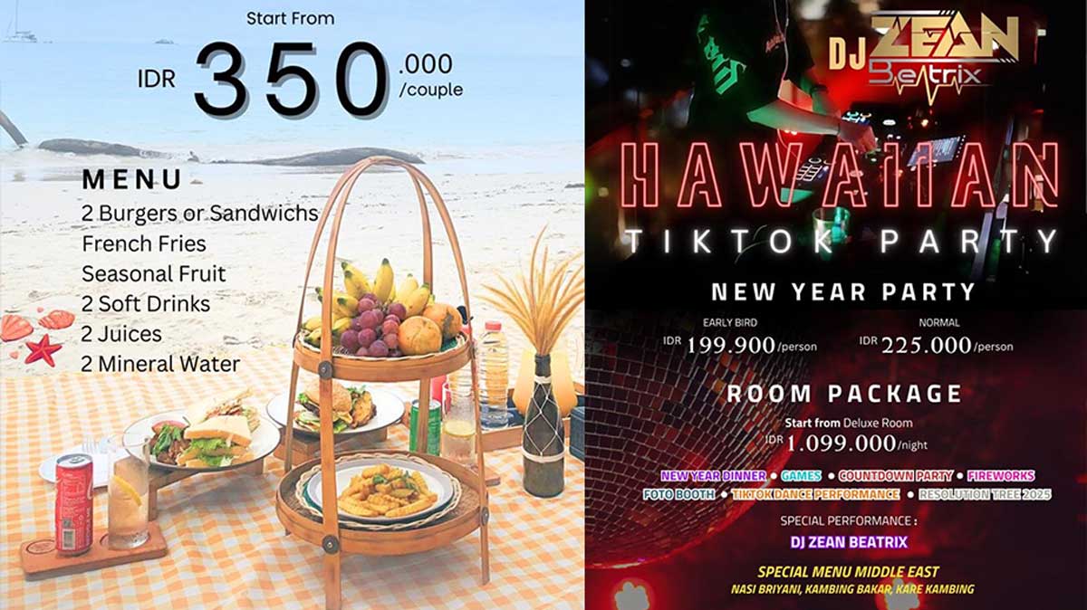 Promo Akhir Tahun Seru, Dafam Resort Belitung Tawarkan Paket Piknik Hingga Hawaiian TikTok Party