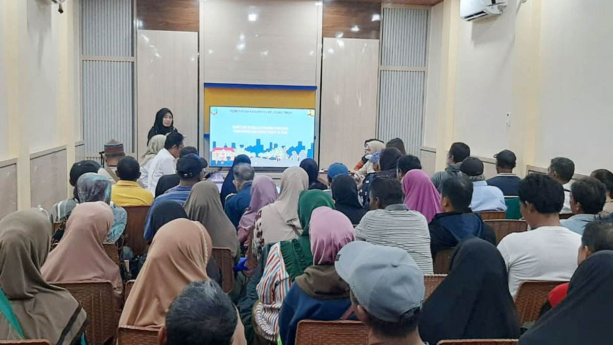 112 Rumah Siap Dibangun di Beltim, Program BSRS 2026 Salurkan Rp30 Juta per Penerima