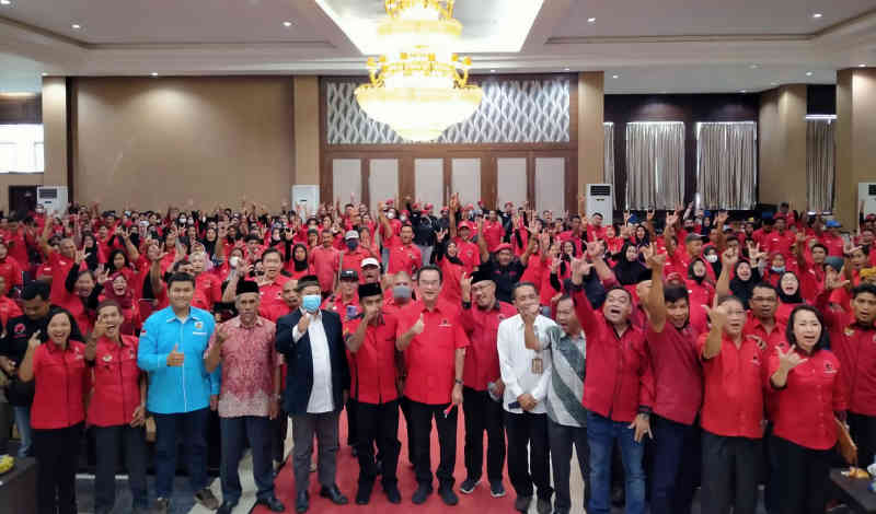 Jelang Pemilu 2024, 500 Kader PDI Perjuangan Belitung Diberikan Pendidikan Politik