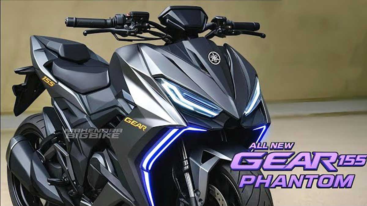 Bocoran Yamaha Gear 155 Phantom 2026, Skutik Harian Paling Sangar