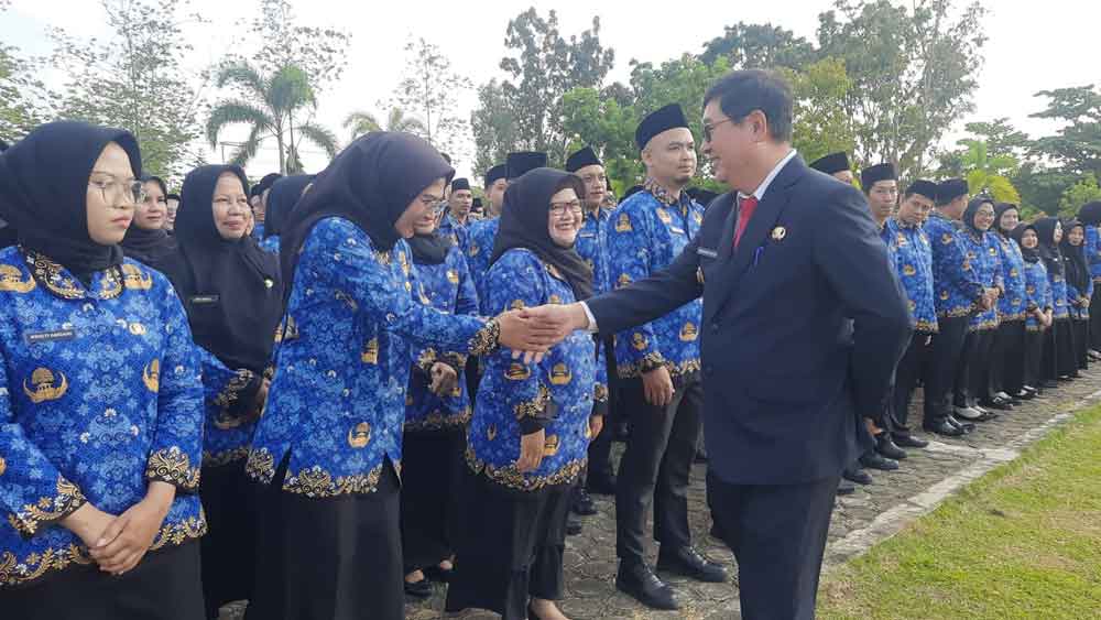 Pelantikan 1.196 PPPK Beltim Tahap 1 Didominasi Tenaga Teknis, Ini Masa Kontraknya
