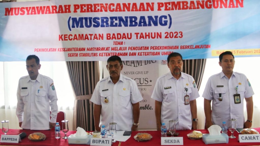 Kecamatan Badau Gelar Musrenbang 2023