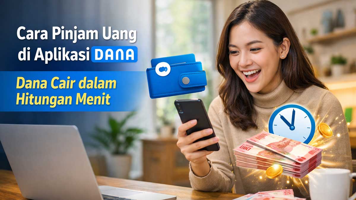 Cara Pinjam Uang di Aplikasi DANA, Dana Cair dalam Hitungan Menit