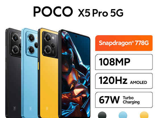 Ponsel Terbaik 2023, Poco X5 Pro 5G Hadirkan Performa Super Kilat Harga Merakyat