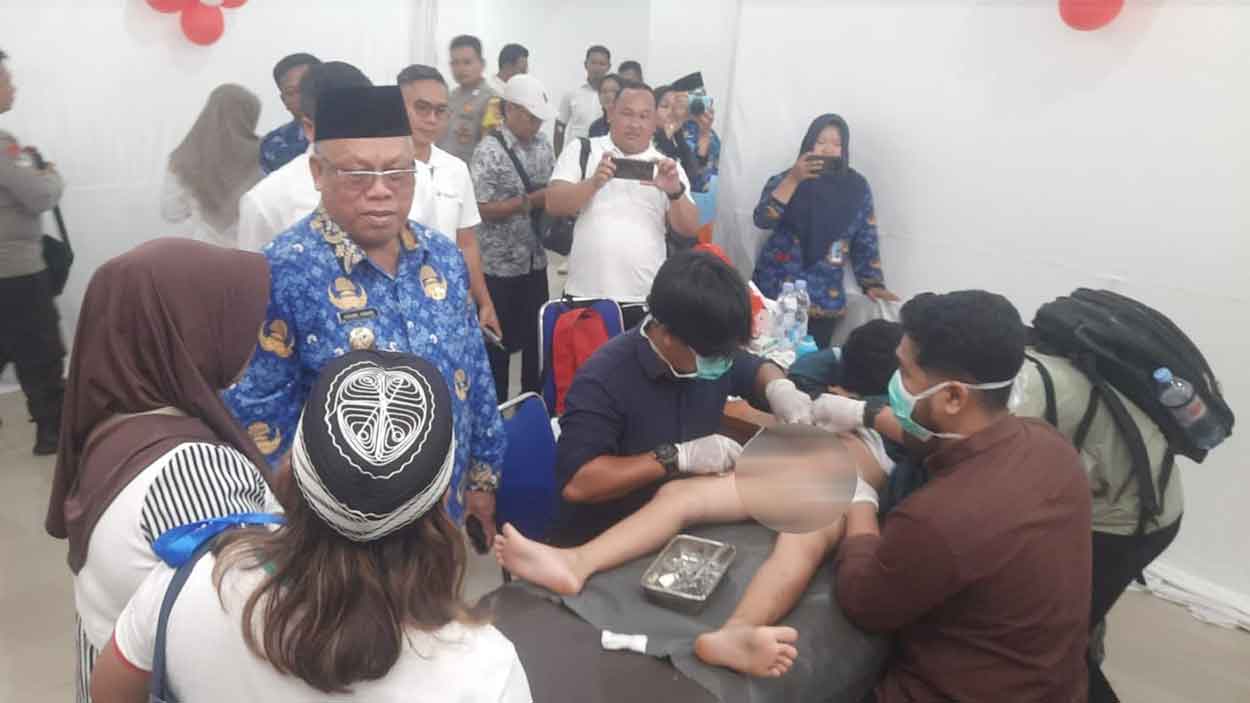 PT Timah Rayakan HUT ke-49 di Beltim, Wabup Khairil Apresiasi Aksi Sosial untuk Masyarakat