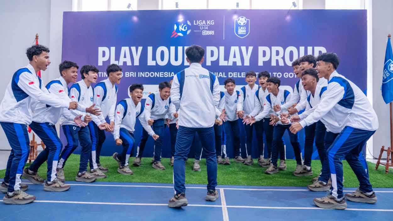 Tim LKG BRI Indonesia Dilepas ke Gothia Cup 2025, BRI dan Liga Kompas Targetkan Juara Dunia Remaja