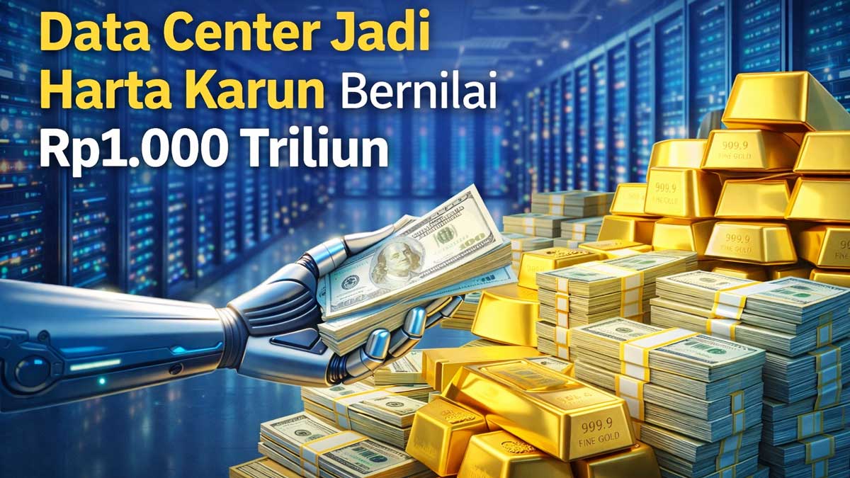 Bukan Emas atau Minyak, Data Center Jadi Harta Karun Bernilai Rp1.000 Triliun