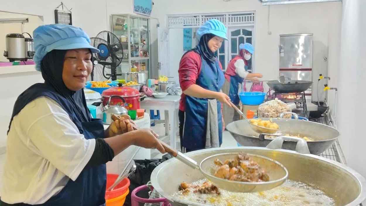 BRI Dukung UMKM Mitra Program MBG, Dapur Wiwin Berdayakan Warga dan Tingkatkan Kapasitas Produksi