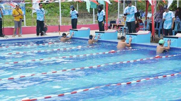 PT Timah Berkolaborasi dengan Double F Swimming, Gelar Lomba Renang Tingkat Provinsi Babel