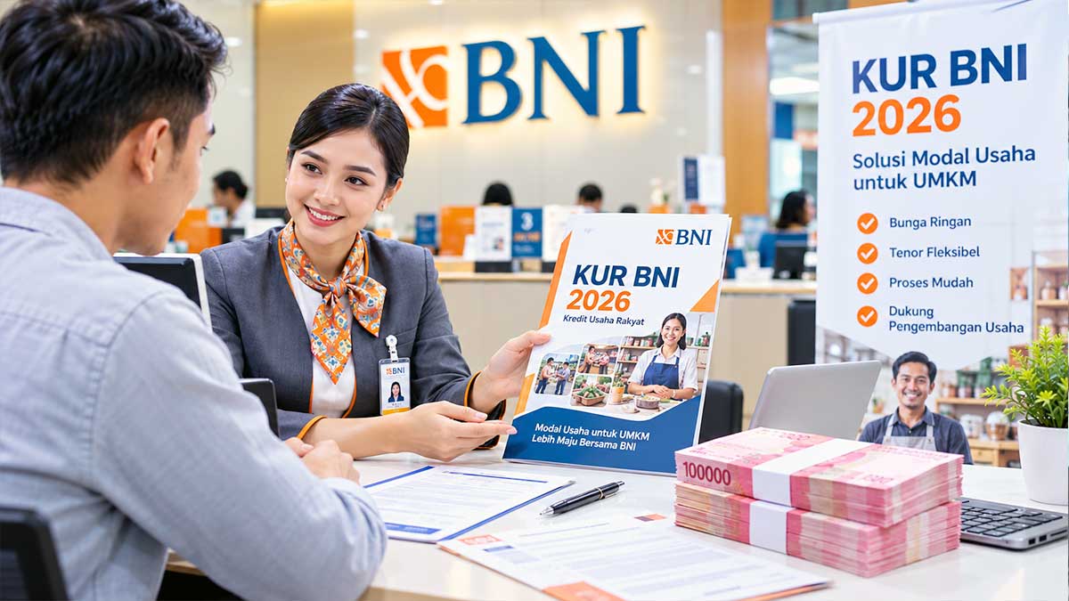 Angsuran KUR BNI 2026 Rp10 Juta hingga Rp500 Juta, Cek Cicilan dan Syaratnya