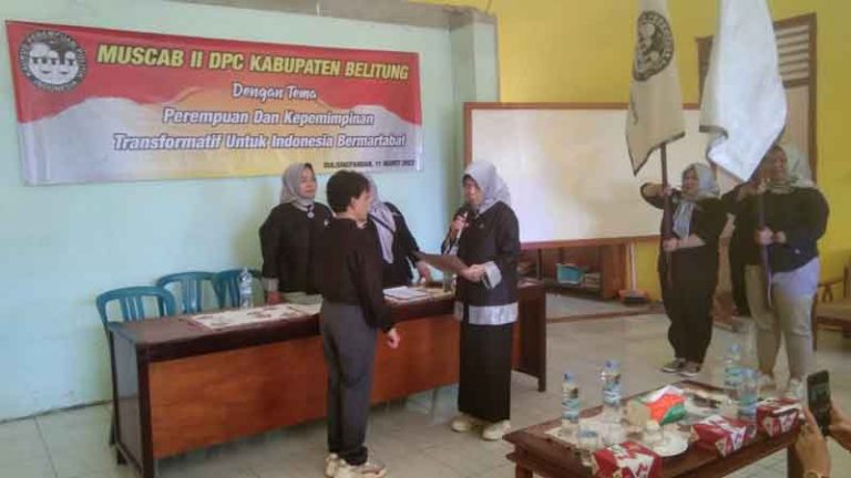 Fatriani Jabat Ketua DPC KPPI Belitung