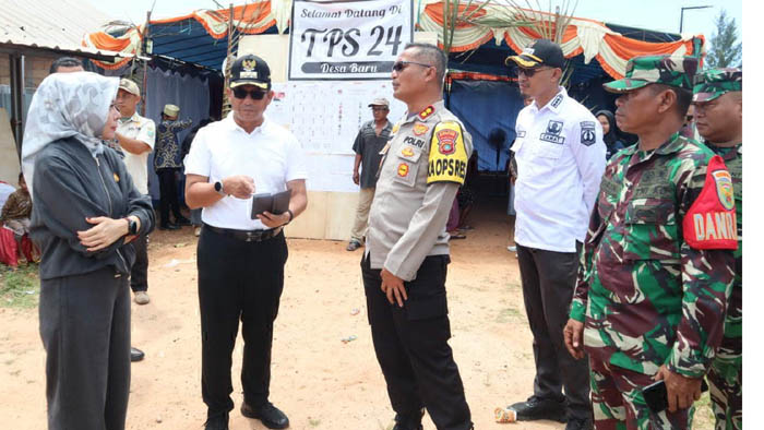 Kapolres Belitung Timur Monitoring Pemilu 2024, Tempatkan Personel di Seluruh Kecamatan
