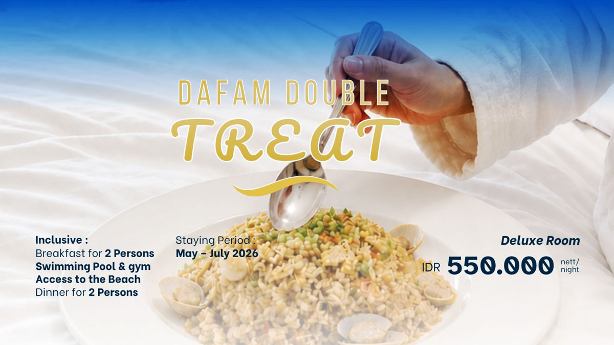 Promo Terbaru Dafam Resort Belitung, Staycation dan Dinner Romantis Mulai Rp550 Ribu
