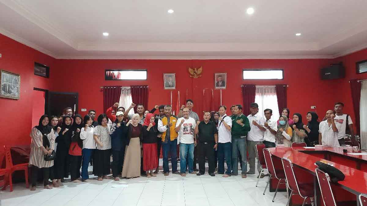 Partai Pengusung Pasangan Ganjar-Mahfud Bentuk Tim Pemenangan di Wilayah Belitung