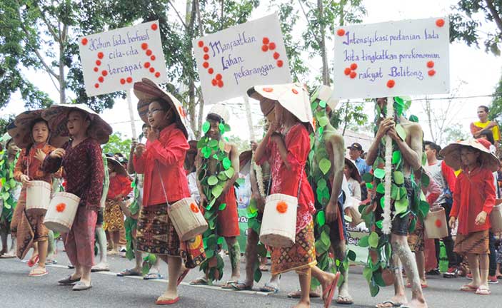 Fix! Pemkab Beltung Gelar Pawai Pembangunan 29 Oktober 2022