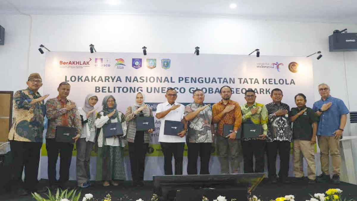 9 Langkah Strategis Pemkab Belitung Benahi Geopark Menuju Green Card UNESCO
