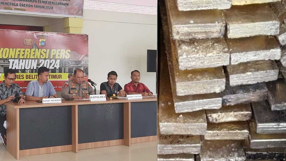 Gudang Peleburan Timah yang Digerebek Satreskrim Polres Ternyata Memiliki Perizinan