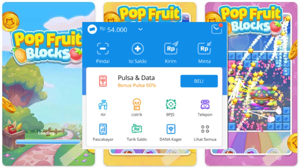 Review Pop Fruit Block: Game Penghasil Saldo DANA Gratis Langsung Cair, Apakah Worth It?