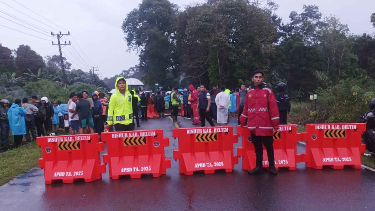 Dishub Beltim Rekayasa Jalan, Dampak Jembatan Putus di Aik Ruak