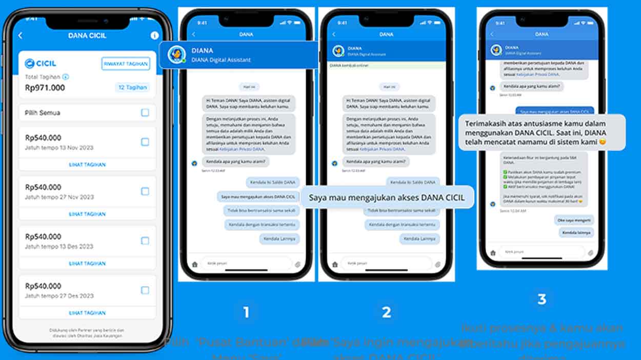 Pinjaman Online Tanpa BI Checking 2025 Kini Bisa Lewat DANA Cicil, Limit Capai Rp20 Juta