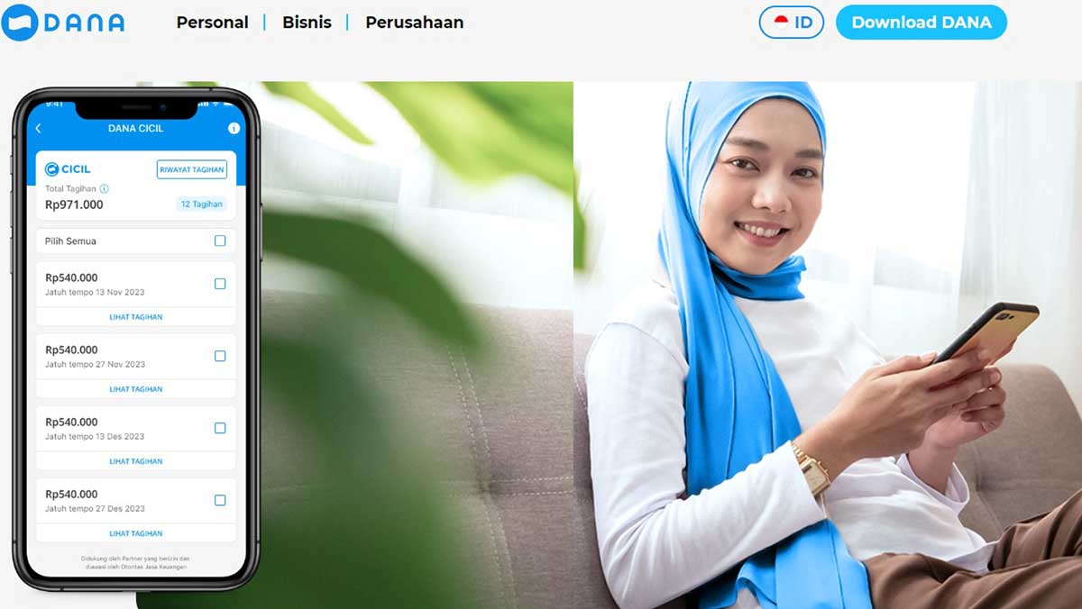 Cara Pinjam Uang di DANA Cicil, Gampang dan Resmi Terdaftar OJK, Ini Syaratnya!