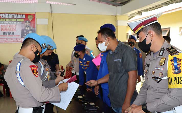 Kabid Propam Polda Babel ke Polres Beltim, Seluruh Personil Dites Urine 