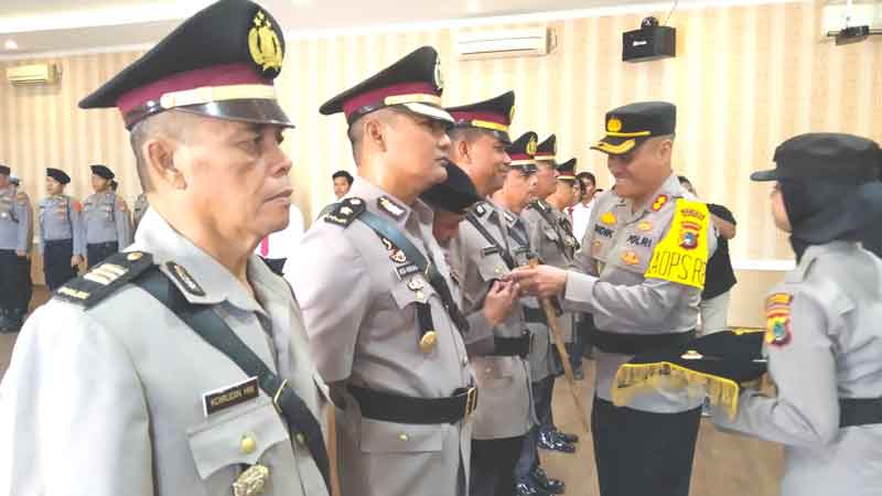 AKP Antonius Sinaga Jabat Kasat Narkoba Polres Belitung, Sejumlah Perwira Lainnya Ikut Berganti