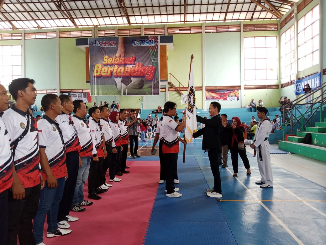 Yoga Nursiwan Jabat Ketua Pengkab Taekwondo Belitung