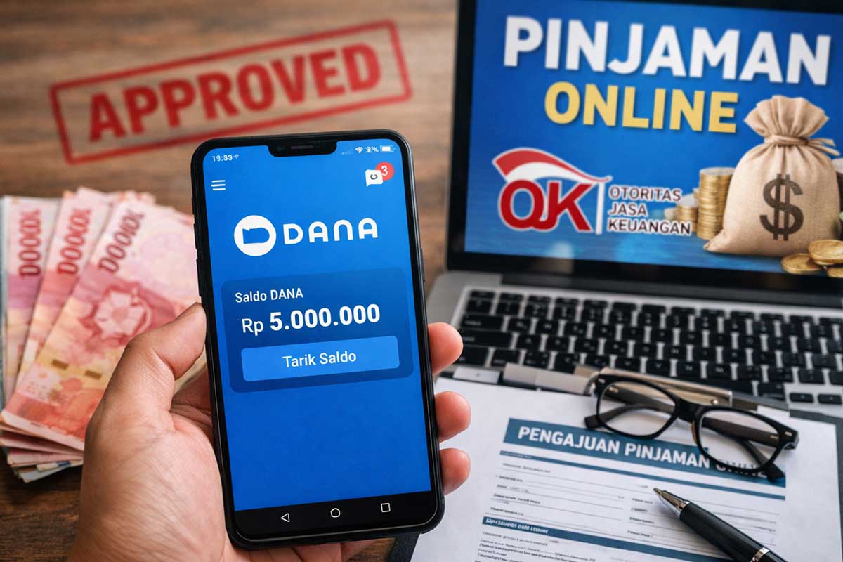 Daftar Pinjol Resmi OJK Cair ke DANA Desember 2025, Aman dan Proses Cepat