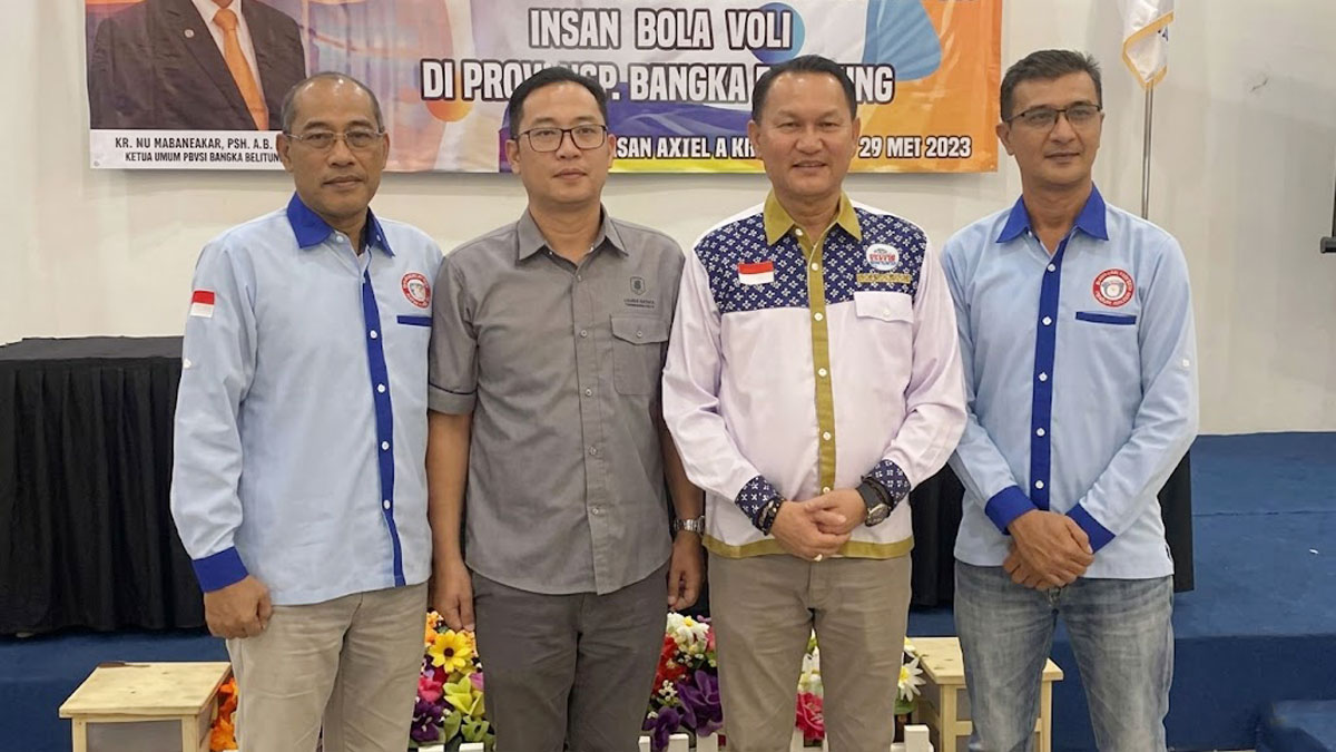 Liga Super PBVSI Babel 2026 Dimulai Agustus, Klub Wajib KTP, Final Dibidik di Belitung
