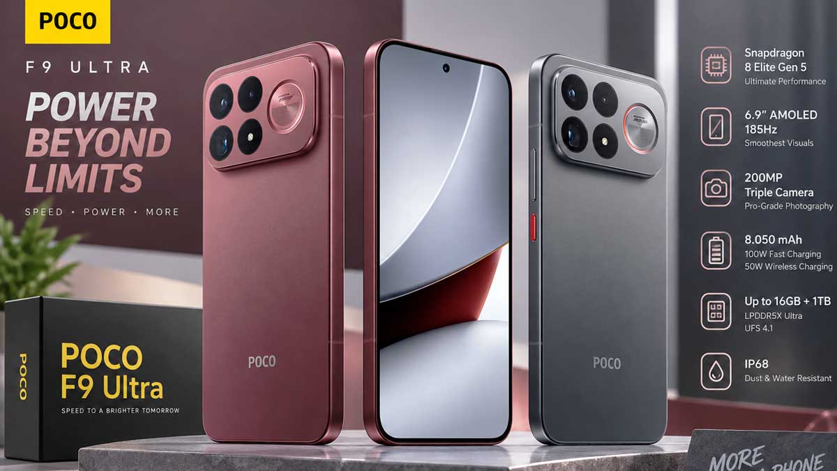 HP POCO Terbaru untuk Gaming 2026, Spek Gahar RAM 16GB dan Kamera 200MP