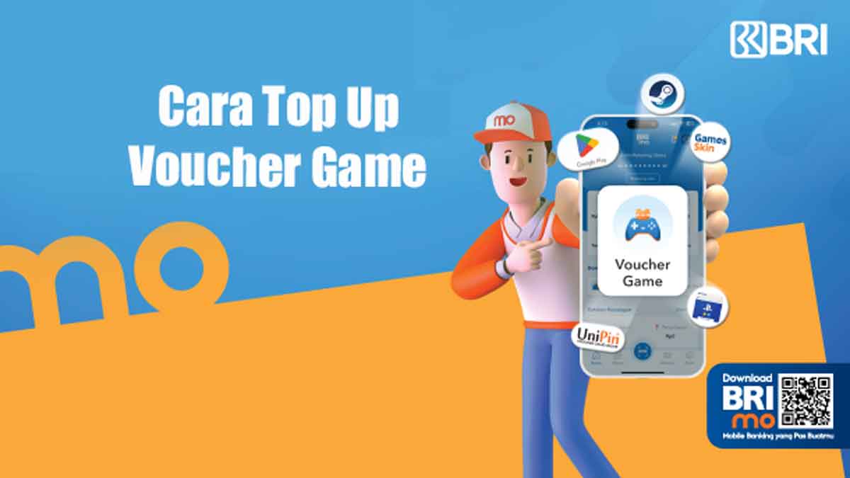 Lagi Promo, Ini Cara Top Up Voucher Game di BRImo