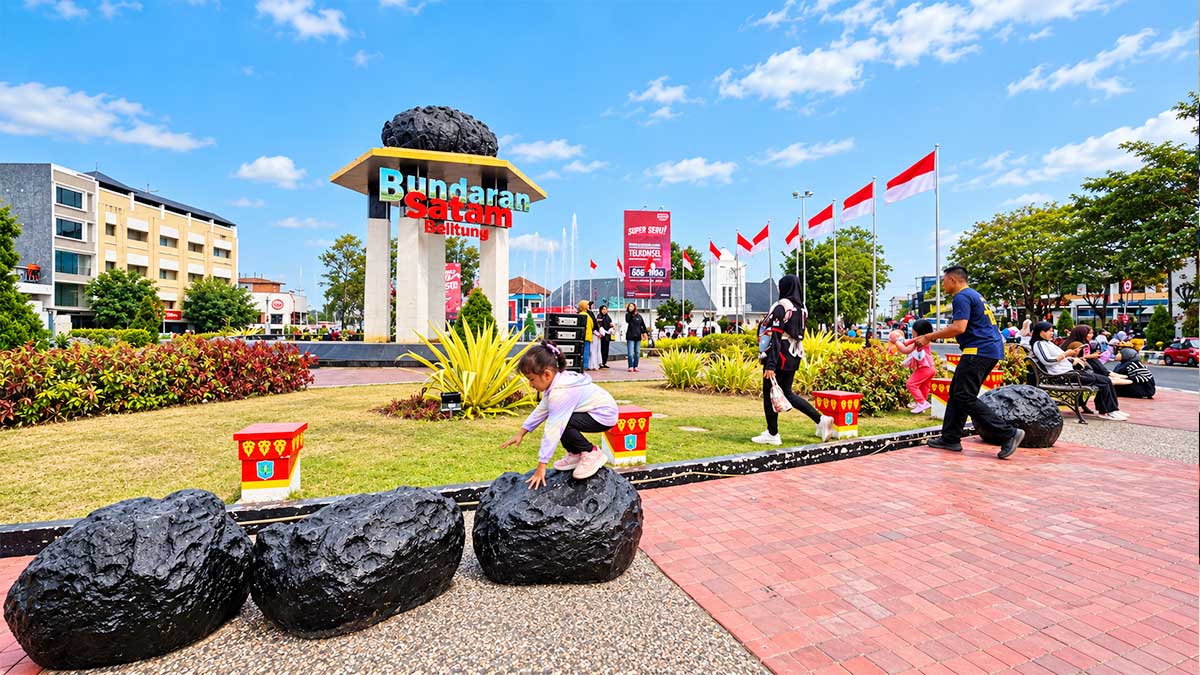 Percantik Wajah Kota Tanjungpandan, Pemkab Belitung Tata Kabel Udara