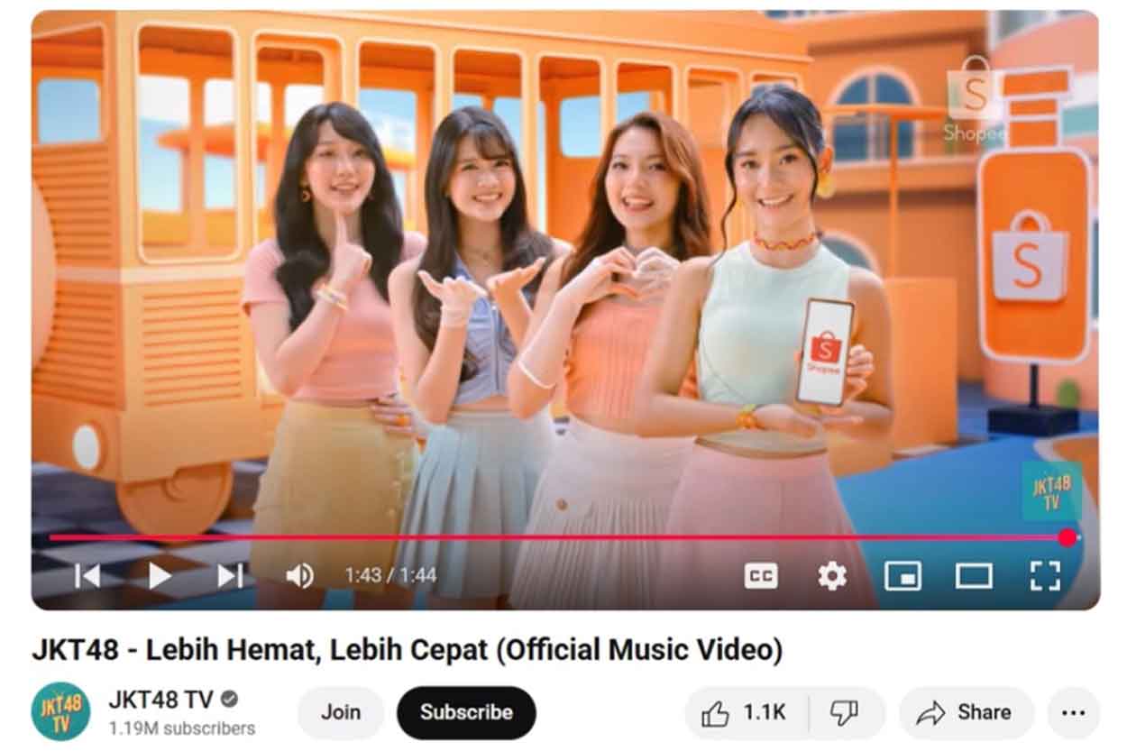 JKT48 Tampil Ceria & Stylish di MV Shopee ‘Lebih Hemat, Lebih Cepat’, Bikin Auto Checkout!